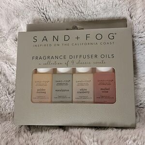 ❌FINAL PRICE DROP‼️Sand And Fog fragrance Diffuser Oils X4 California Coast NEW!
